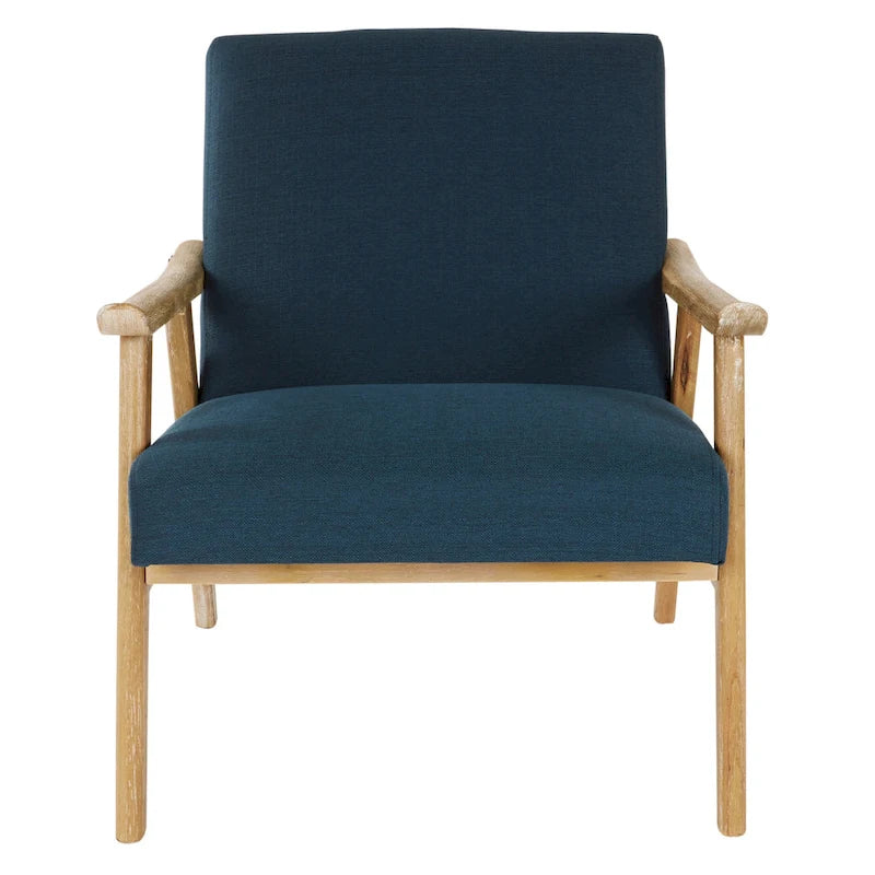 Weldon Mid-Century Fabric Upholstered Chair