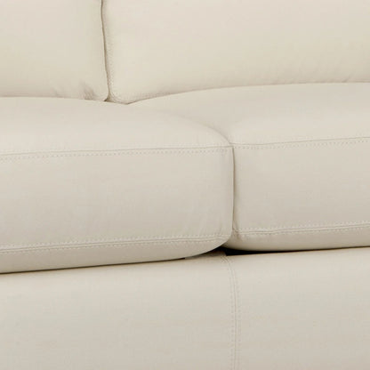 Bryce Italian Top Grain Leather Sofa and Chair Set