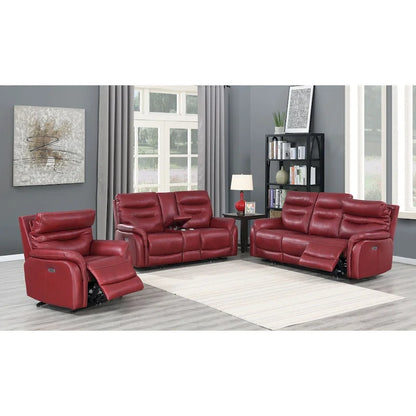Steve Silver Ferndale Power Reclining Top Grain Leather Sofa