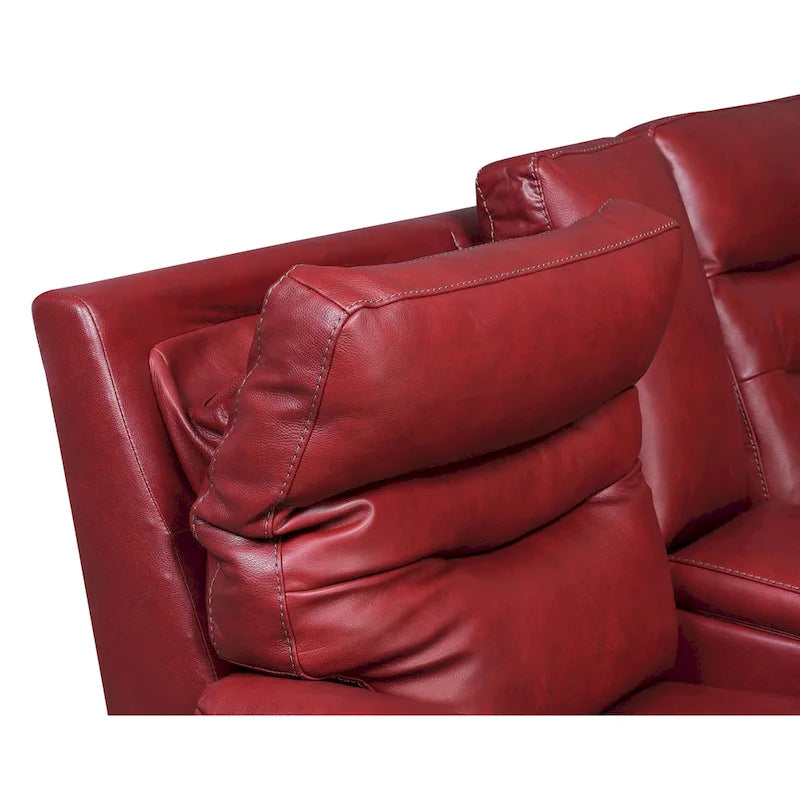 Steve Silver Ferndale Power Reclining Top Grain Leather Sofa