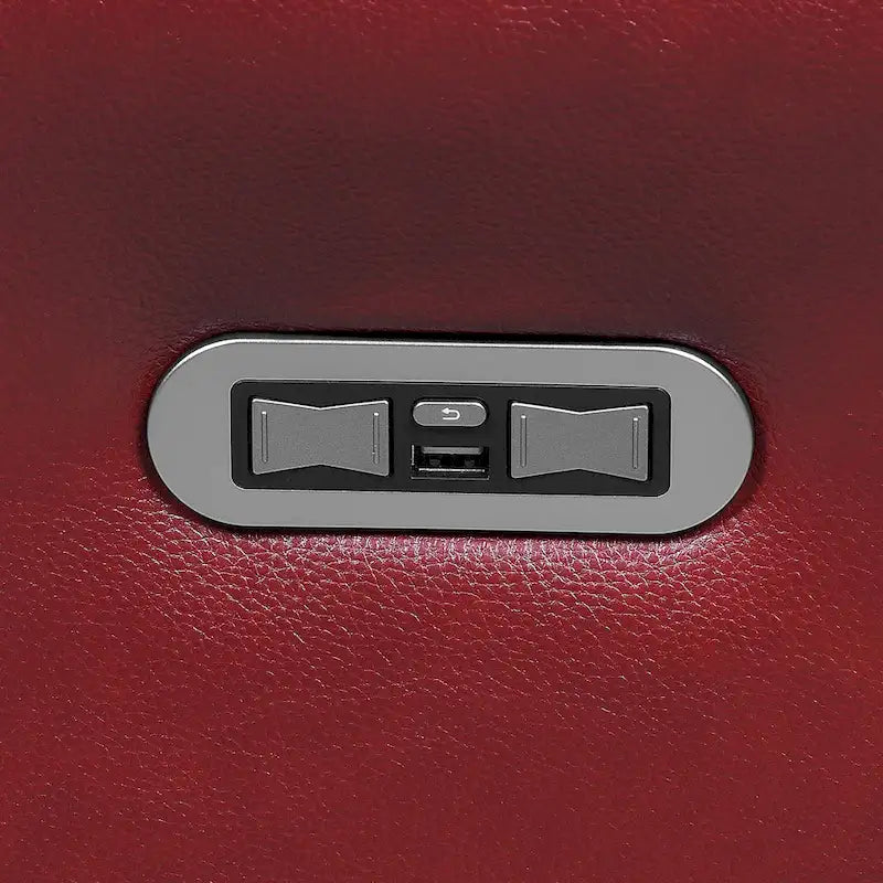 Steve Silver Ferndale Power Reclining Top Grain Leather Sofa