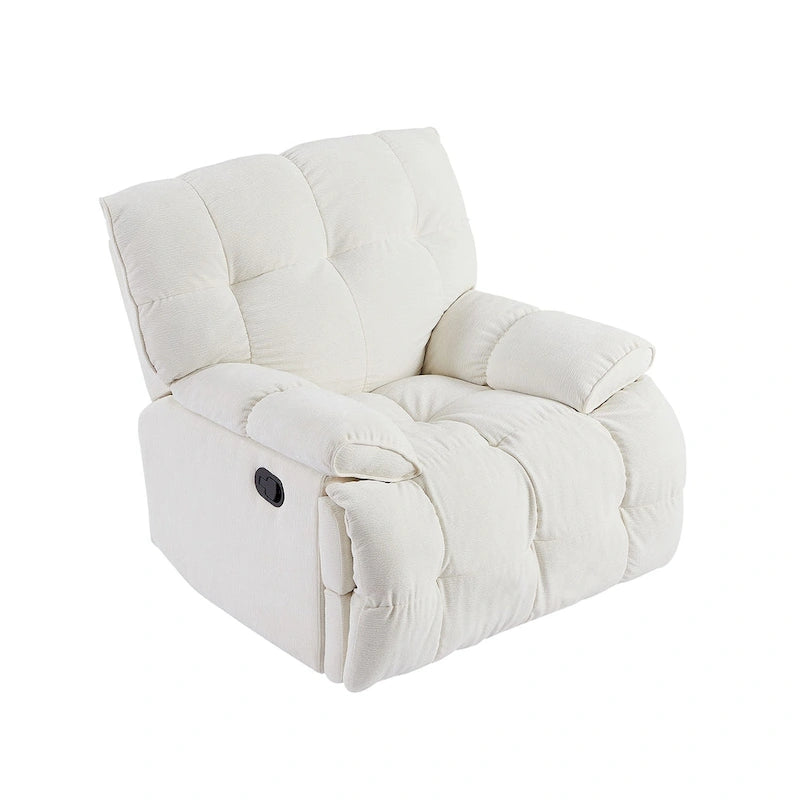 Modern Accent 360 Degree Swivel Armchair Functional Lounge Recline Chair Sofa