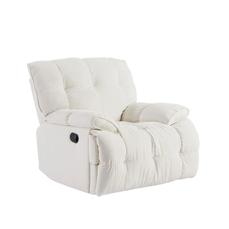 Modern Accent 360 Degree Swivel Armchair Functional Lounge Recline Chair Sofa