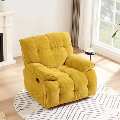 Modern Accent 360 Degree Swivel Armchair Functional Lounge Recline Chair Sofa
