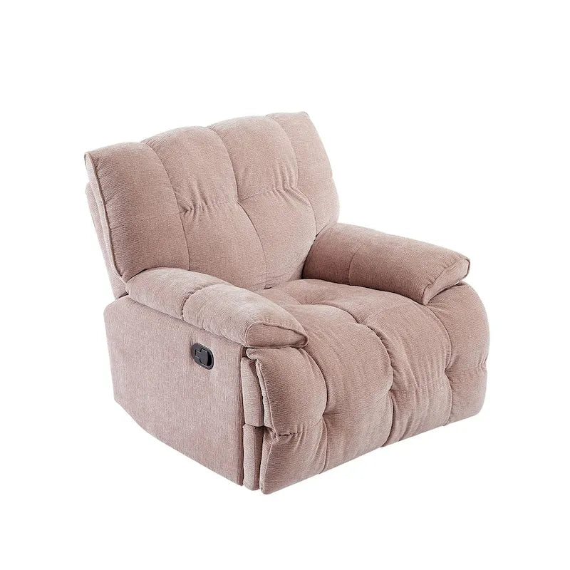 Modern Accent 360 Degree Swivel Armchair Functional Lounge Recline Chair Sofa