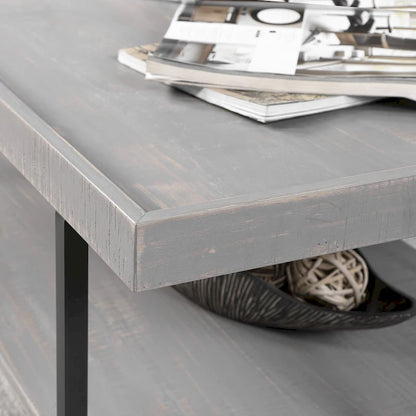 Damara Transitional 47-inch Metal 1-Shelf Coffee Table by Furniture of America