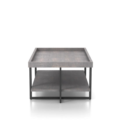 Damara Transitional 47-inch Metal 1-Shelf Coffee Table by Furniture of America