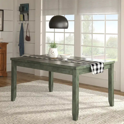 Elena Wood Rectangular Dining Table by iNSPIRE Q Classic