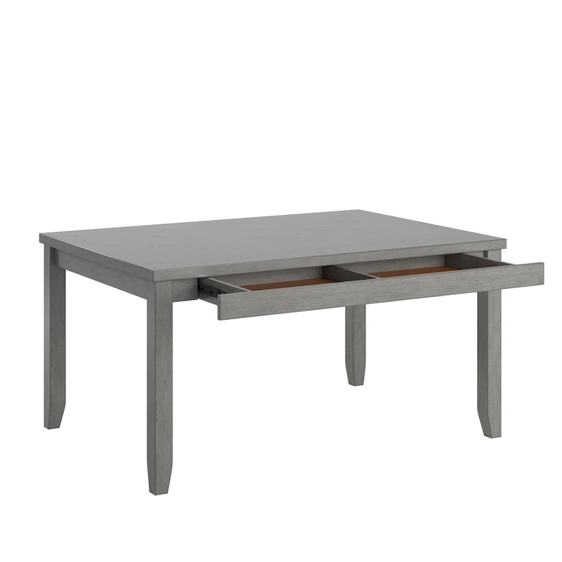 Elena Wood Rectangular Dining Table by iNSPIRE Q Classic