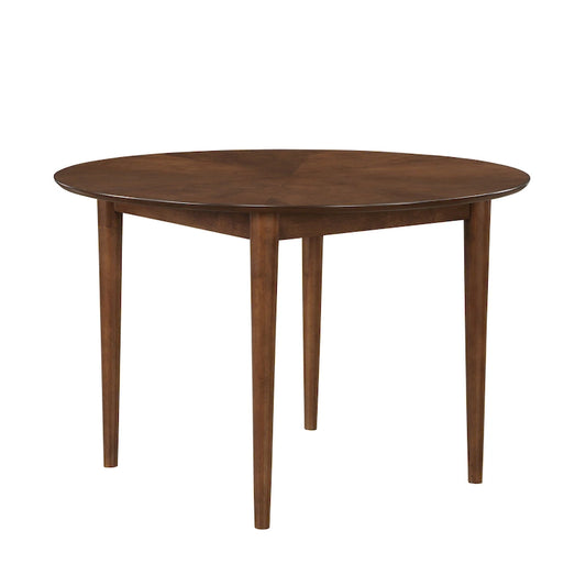 Belinda Walnut 47-inch Round Leg Dining Table by Greyson Living