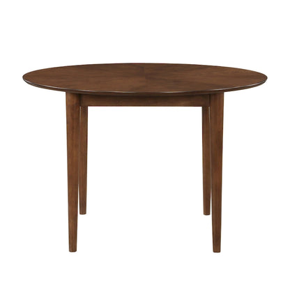 Belinda Walnut 47-inch Round Leg Dining Table by Greyson Living