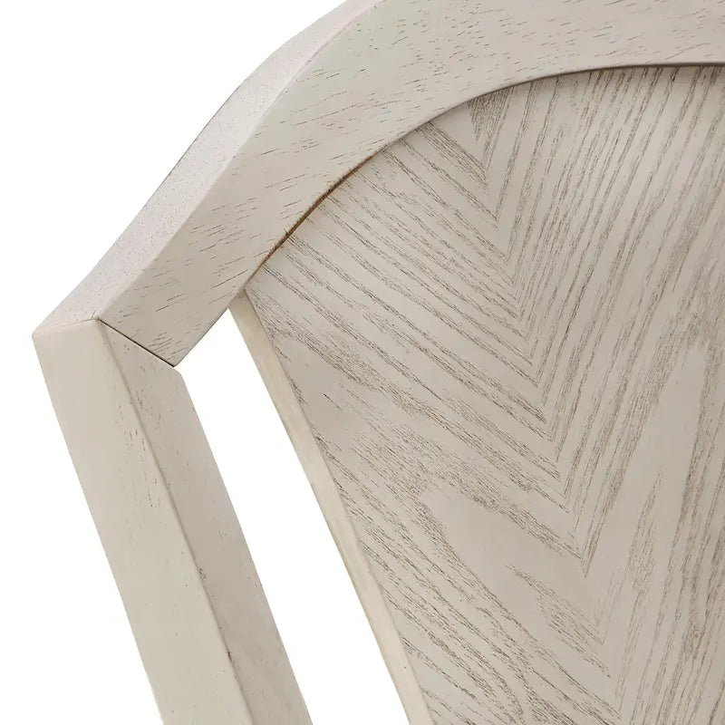 Tournus Dual-tone Solid Rubberwood Round Dining Table Set by iNSPIRE Q Classic