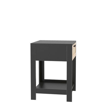 15.75 Wood Nightstand with Storage Drawer End Table living Room