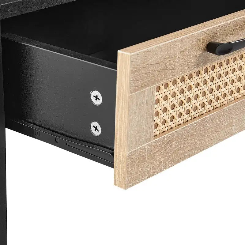 15.75 Wood Nightstand with Storage Drawer End Table living Room