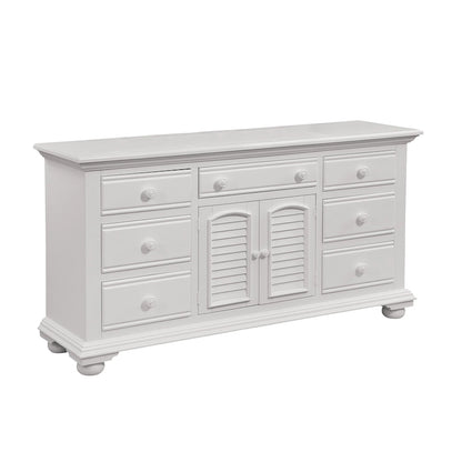 Beachcrest Triple Dresser and Optional Mirror