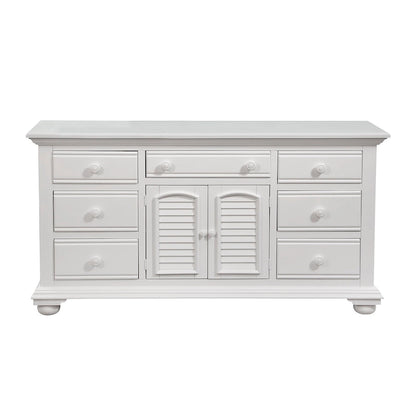 Beachcrest Triple Dresser and Optional Mirror