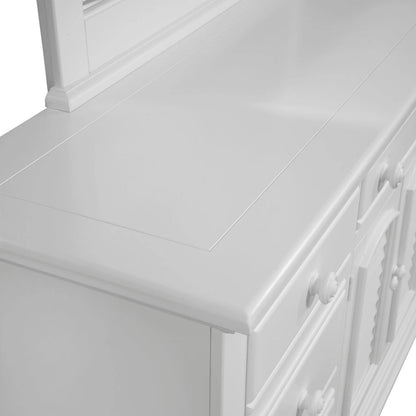 Beachcrest Triple Dresser and Optional Mirror