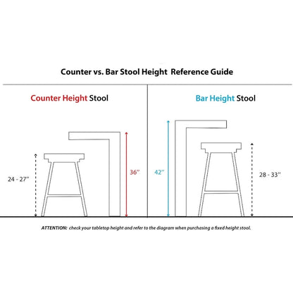 Carson Carrington Leksand 26 Fixed-Height Counter Stool with Bent Wood Legs (Set of 2)