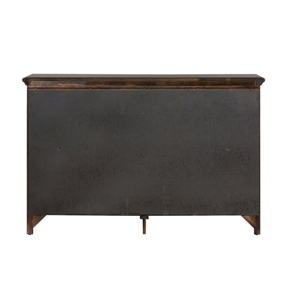 Copper Grove Saddlebrook Tobacco Dresser & Mirror