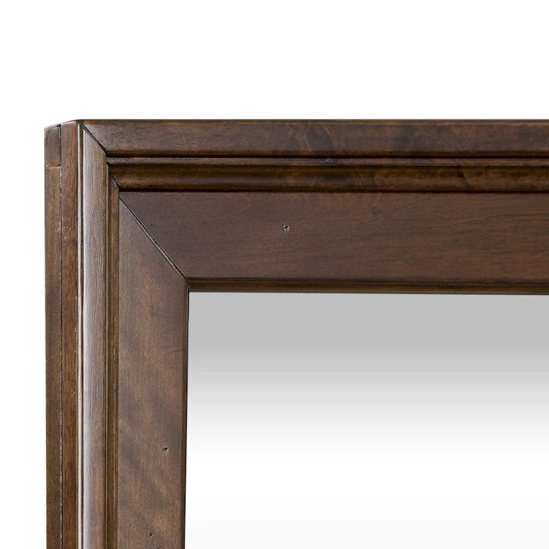 Copper Grove Saddlebrook Tobacco Dresser & Mirror