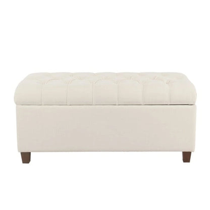 Copper Grove Muir Button Tufted Storage Bench