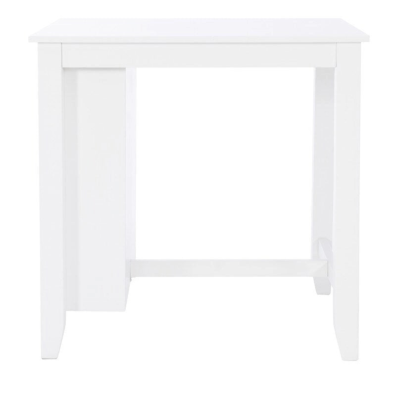 Catron White Counter Height Space Saving Table