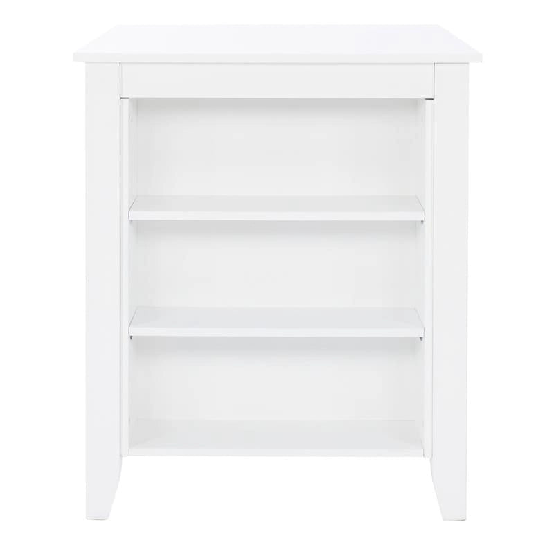 Catron White Counter Height Space Saving Table