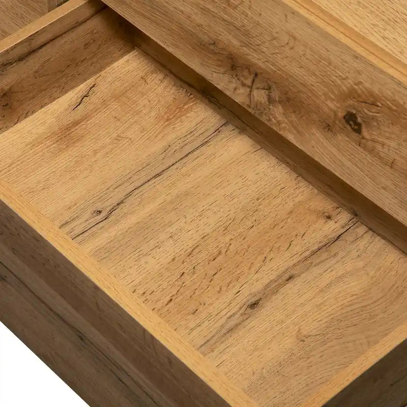 Modern TV Stand for 80 TV with Double Storage Space