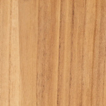 Falan Mid-Century Modern 2-Drawer Wood Console Table with Rattan-Oak