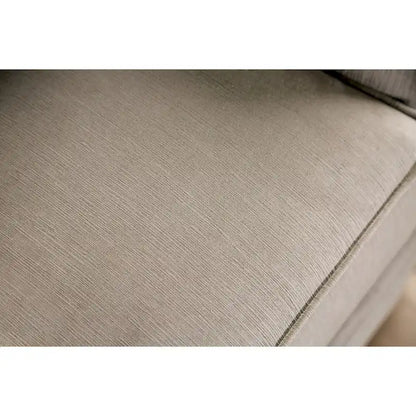 Cram Traditional Brown Chenille Tufted Nailhead Sofa by Furniture of America