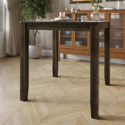 CraftPorch Simple Classy Square 5-piece Counter Height Dining Set