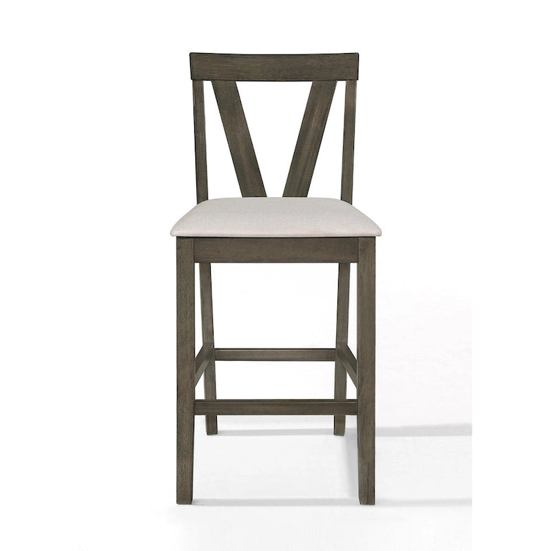 CraftPorch Simple Classy Square 5-piece Counter Height Dining Set