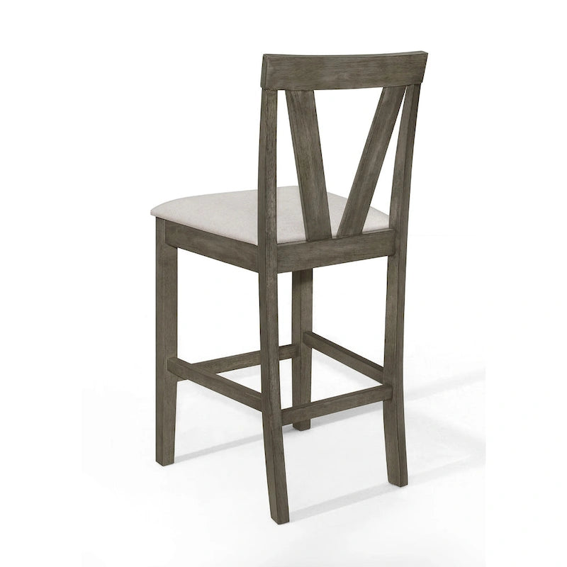 CraftPorch Simple Classy Square 5-piece Counter Height Dining Set