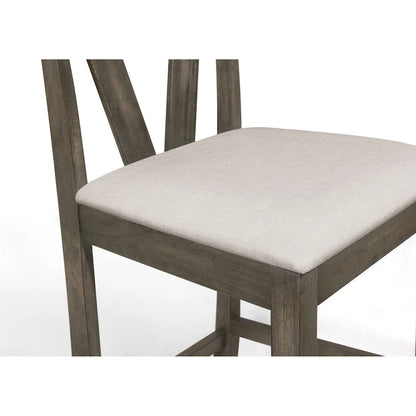 CraftPorch Simple Classy Square 5-piece Counter Height Dining Set