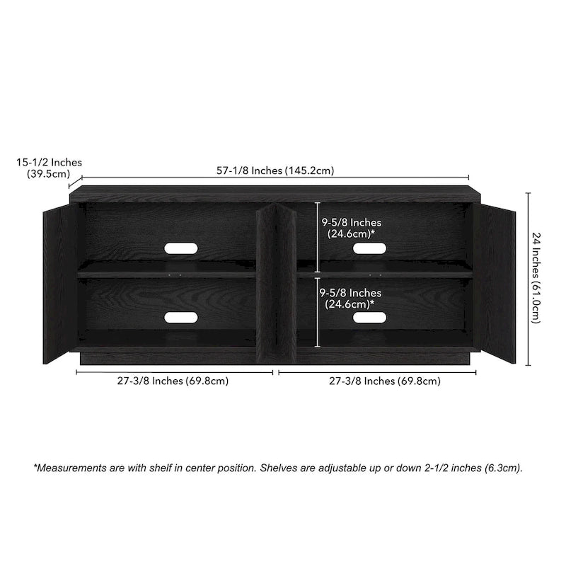 Hanson Rectangular TV Stand for TV's up to 65