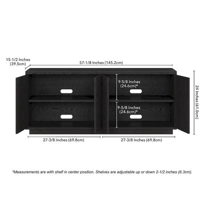 Hanson Rectangular TV Stand for TV's up to 65