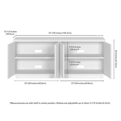 Hanson Rectangular TV Stand for TV's up to 65