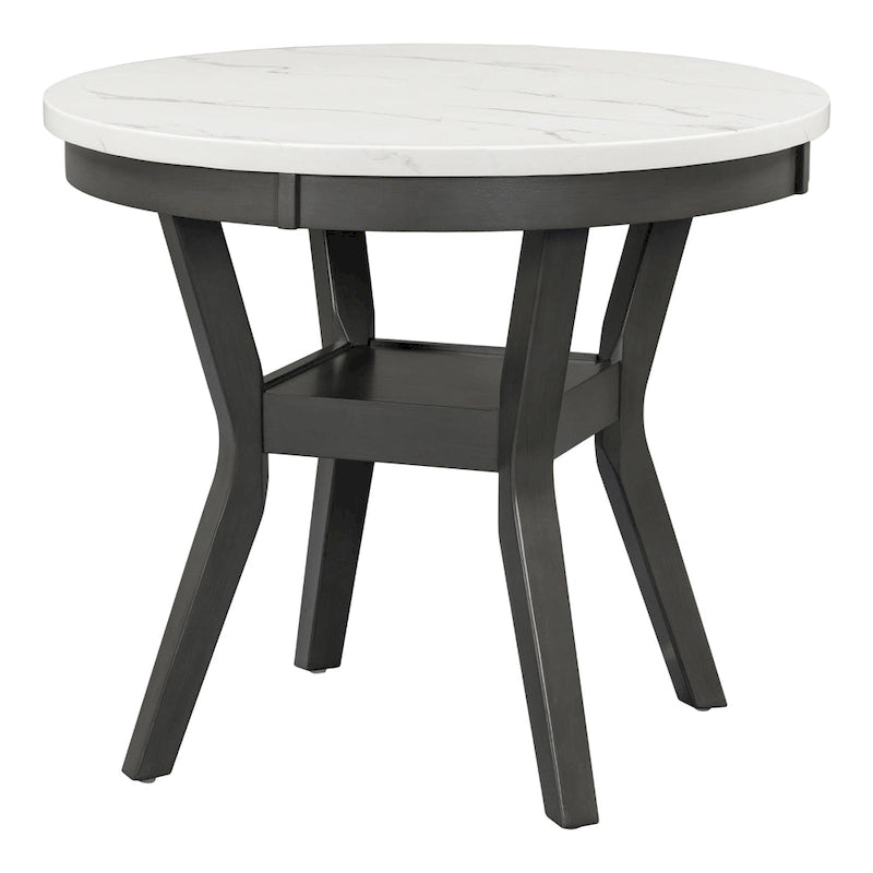 5-piece Counter Height Dining Round Table Set