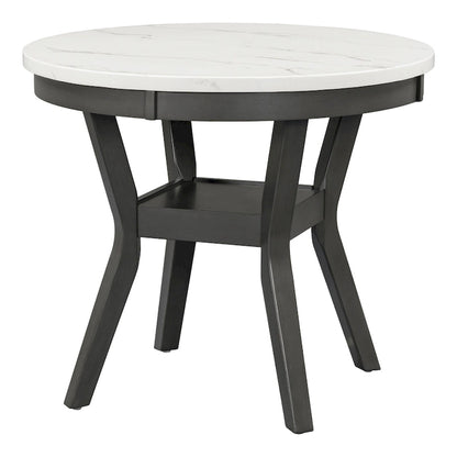 5-piece Counter Height Dining Round Table Set
