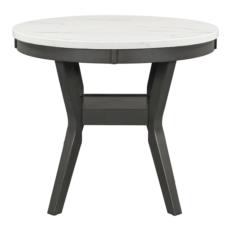 5-piece Counter Height Dining Round Table Set