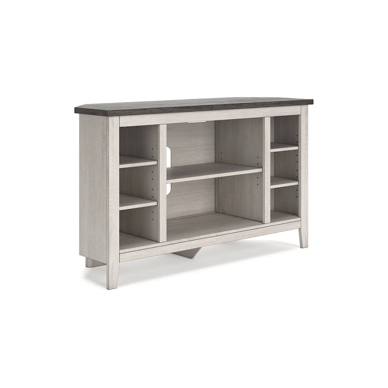 Signature Design by Ashley Dorrinson Corner TV Stand - 48 inches in width