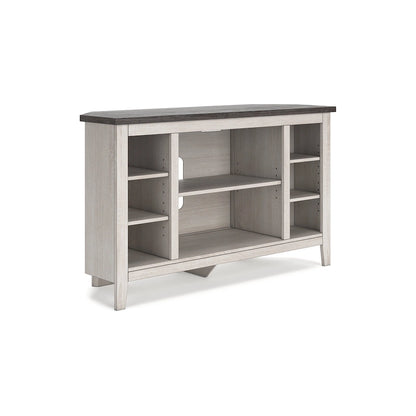 Signature Design by Ashley Dorrinson Corner TV Stand - 48 inches in width