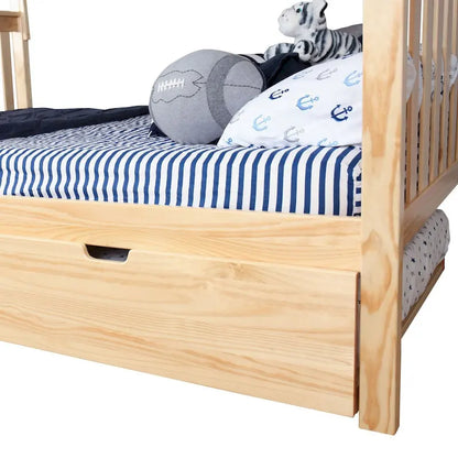 Max and Lily Twin Size Trundle Bed