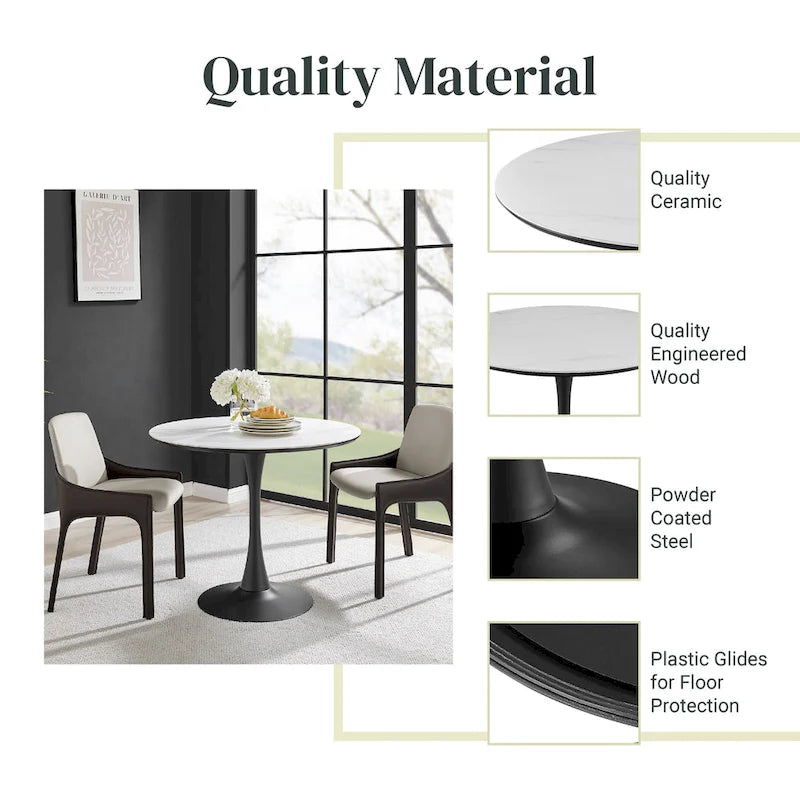 Anson Round Dining Table