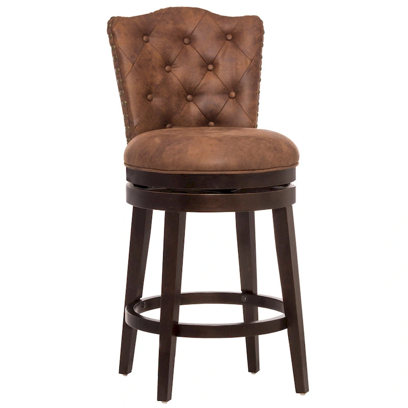 Hillsdale Edenwood Wood Swivel Stool