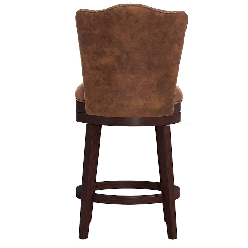 Hillsdale Edenwood Wood Swivel Stool