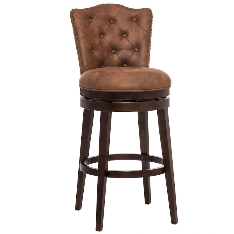 Hillsdale Edenwood Wood Swivel Stool