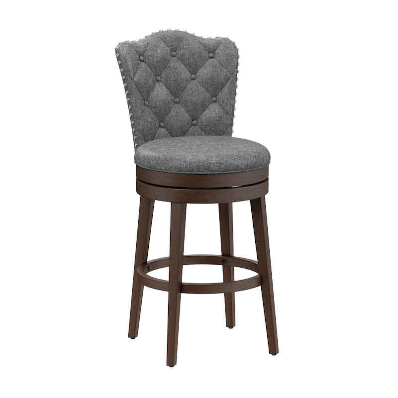 Hillsdale Edenwood Wood Swivel Stool