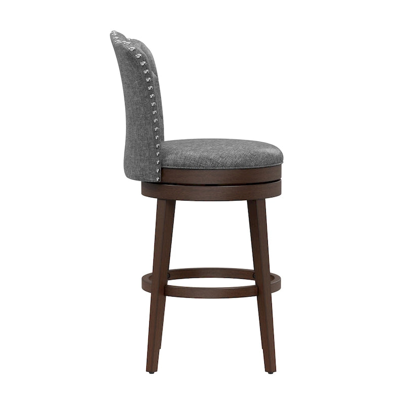 Hillsdale Edenwood Wood Swivel Stool