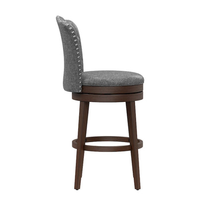 Hillsdale Edenwood Wood Swivel Stool